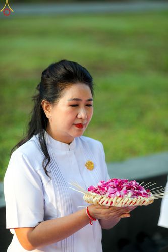 ภาพ No.104096:พิธีเดินธรรมยาตรา สามเณรธรรมทายาทชาวอินโดนีเซียกว่า 1,000 รูป ณ มหาเจดีย์บุโรพุทโธ ประเทศอินโดนีเซีย ในวันที่ 21 ธันวาคม พ.ศ. 2566