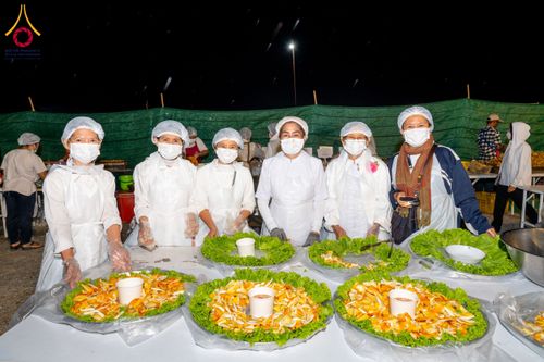 ภาพ No.118836:พิธีถวายภัตตาหารเป็นสังฆทาน แด่คณะพระธรรมยาตรา ปีที่ 12 วันที่ 26 มกราคม พ.ศ. 2567 ณ อนุสรณ์สถานบางปลา จ.นครปฐม