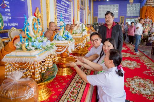 ภาพ No.263686:วันที่ 23 ตุลาคม พ.ศ. 2568 พิธีทอดกฐินสามัคคีทั่วไทย 30,000 วัด โดยคณะศิษยานุศิษย์ บูชาธรรม 81 ปี หลวงพ่อธัมมชโย ณ วัดชังเรือง อ.พระประแดง จ.สมุทรปราการ