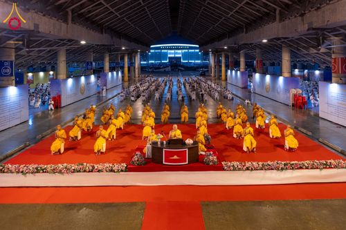 พิธีฉลองชัยสวดธัมมจักกัปปวัตตนสูตร ครบ 6,152,001,250 จบ ณ มหารัตนวิหารคด วัดพระธรรมกาย วันเสาร์ 24 กุมภาพันธ์ พ.ศ. 2567