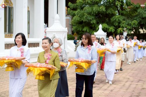 ภาพ No.234955:วันเสาร์ที่ 26 กรกฎาคม พ.ศ. 2568 พิธีทอดผ้าป่าบูรณปฏิสังขรณ์ วัดสามพระยาวรวิหาร ณ ศาลาอบรมสงฆ์ วัดสามพระยาวรวิหาร เขตพระนคร กรุงเทพมหานครฯ