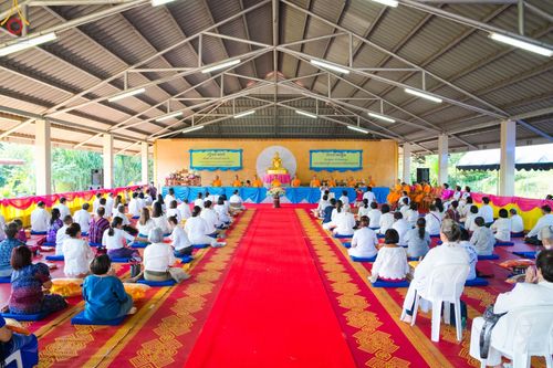 ภาพ No.94130:พิธีทอดกฐิน เพื่อสร้างกำแพงแก้วรอบวัด ณ วัดทุ่งเจริญธรรม อ.อมก๋อย จ.เชียงใหม่ วันที่ 10 พฤศจิกายน พ.ศ. 2566