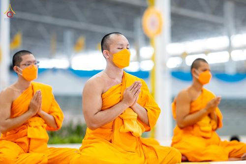 ภาพ No.80489:พิธีถวายทุนสนับสนุนการสร้าง พระไตรปิฎกฉบับธรรมชัย วันเสาร์ที่ 29 เมษายน พ.ศ. 2566 ณ สภาธรรมกายสากล วัดพระธรรมกาย