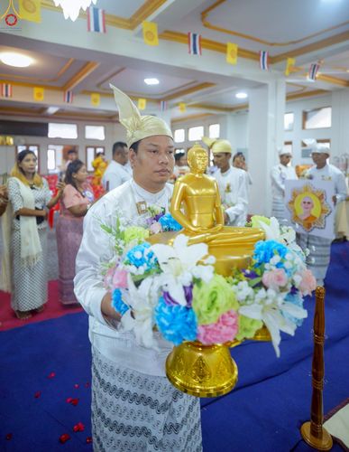 ภาพ No.261440:วันที่ 26 ตุลาคม พ.ศ. 2568 พิธีทอดกฐินสามัคคีไทย-เมียนมา บูชาธรรมอายุวัฒนมงคล 81 ปี หลวงพ่อธมฺมชโย ณ วัดมินจาวน์ ประเทศสาธารณรัฐแห่งสหภาพเมียนมา 