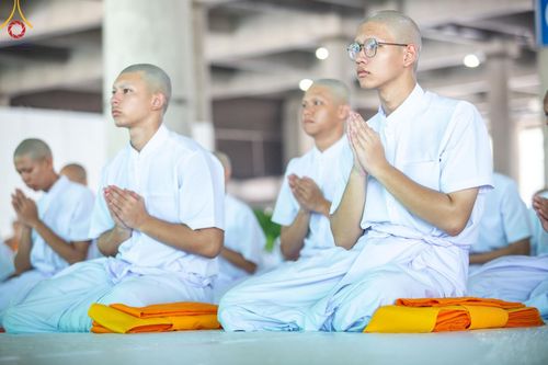 ภาพ No.134120:พิธีบรรพชาสามเณร โครงการบรรพชาสามเณร ฟื้นฟูพระพุทธศาสนาทั่วไทย ศูนย์อบรมวัดพระธรรมกาย วันเสาร์ที่ 6 เมษายน พ.ศ. 2567