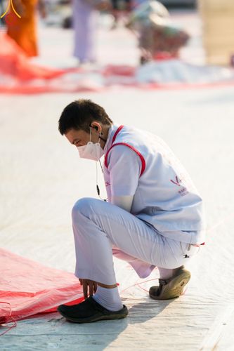 ภาพ No.113374:V.12 พลังหมู่ การเตรียมงาน เก็บงาน การรับบุญของเจ้าหน้าที่หน่วยงานต่างๆ เพื่อโครงการธรรมยาตรา ปีที่ 12 ระหว่างวันที่ 2 - 31 มกราคม พ.ศ. 2567