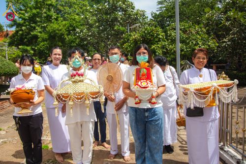 ภาพ No.169978:พิธีทอดกฐิน ณ วัดเขาสมอระบัง จ.เพชรบุรี ในโครงการกฐินสามัคคีทั่วไทย 30,000 วัด บูชาธรรม 80 ปี หลวงพ่อธัมมชโย โดยคณะศิษยานุศิษย์วัดพระธรรมกาย วันที่ 26 ตุลาคม พ.ศ. 2567