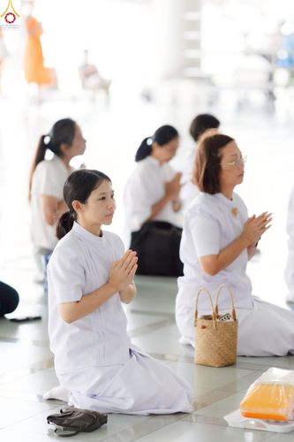 ภาพ No.226880:วันเสาร์ที่ 31 พฤษภาคม พ.ศ. 2568 พิธีถวายภัตตาหารเมนูสวรรค์ "เพื่อการบรรลุธรรม" ณ หอฉันคุณยายอาจารย์ วัดพระธรรมกาย