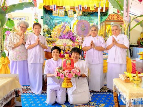 ภาพ No.166937:พิธีทอดกฐิน ณ วัดแม่ปะเหนือ อ.แม่ปะ จ.ตาก ในโครงการกฐินสามัคคีทั่วไทย 30,000 วัด บูชาธรรม 80 ปี หลวงพ่อธัมมชโย โดยคณะศิษยานุศิษย์วัดพระธรรมกาย วันที่ 24 ตุลาคม พ.ศ. 2567