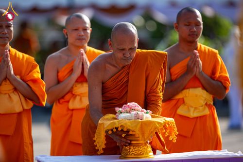 ภาพ No.211332:วันอาทิตย์ที่ 16 มีนาคม พ.ศ. 2568 ธรรมยาตราอัญเชิญพระบรมสารีริกธาตุ รอบเมืองปัตตานี ประดิษฐาน ณ ปทุมเจดีย์ เจดีย์พระพุทธเจ้า 5 พระองค์  ศูนย์อบรมเยาวชนปัตตานี