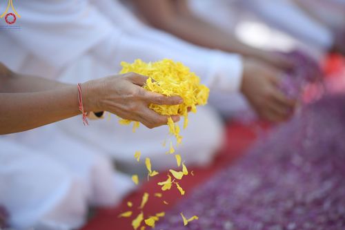 ภาพ No.195438:พิธีต้อนรับพระธรรมยาตรา ณ อนุสรณ์สถานลำดับที่ 4 สถานที่เกิดด้วยกายธรรม วัดโบสถ์(บน) ต.บางคูเวียง จ.นนทบุรี ในโครงการธรรมยาตรา กตัญญูบูชา มหาปูชนียาจารย์ พระมงคลเทพมุนี(สด จนฺทสโร) พระผู้ปราบมาร อนุสรณ์สถาน 7 แห่ง ปีที่ 13 วันที่ 15 มกราคม พ.ศ. 2568