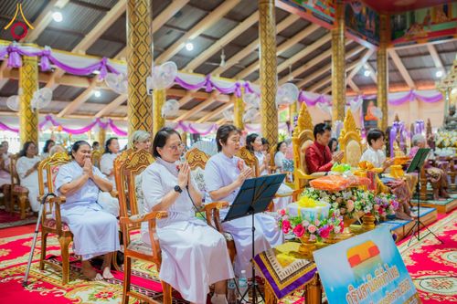 ภาพ No.178468:พิธีทอดกฐิน ณ วัดคลองราษฎ์เจริญ ต.ห้วยยั้ง อ.พรานกระต่าย จ.กำแพงเพชร ในโครงการทอดกฐินสามัคคีทั่วไทย 30,000 วัด บูชาธรรม 80 ปี หลวงพ่อธัมมชโย โดยคณะศิษยานุศิษย์วัดพระธรรมกาย วันที่ 14 พฤศจิกายน พ.ศ. 2567