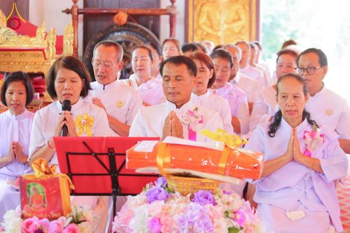 ภาพ No.183360:พิธีทอดกฐิน ณ วัดพระธาตุจอมทอง จ.เชียงราย ในโครงการทอดกฐินสามัคคีทั่วไทย 30,000 วัด บูชาธรรม 80 ปี หลวงพ่อธัมมชโย โดยคณะศิษยานุศิษย์วัดพระธรรมกาย วันที่ 22 ตุลาคม พ.ศ. 2567