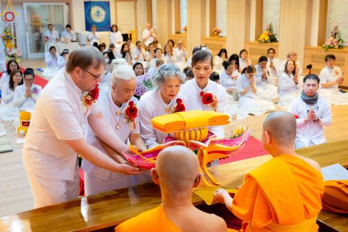 ภาพ No.93420:พิธีทอดกฐินวัดพระธรรมกายบูโรส วันอาทิตย์ที่ 12 พฤศจิกายน พ.ศ. 2566 ณ เมือง บูโรส ประเทศสวีเดน