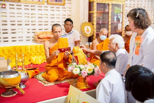 ภาพ No.269395:วันที่ 26 ตุลาคม พ.ศ. 2568 พิธีทอดกฐินสามัคคีทั่วไทย ณ วัดดอนคราม อำเภอท่าม่วง จังหวัดกาญจนบุรี โดยคณะศิษยานุศิษย์ บูชาธรรม 81 ปี หลวงพ่อธัมมชโย