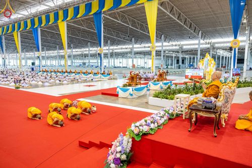 ภาพ No.85472:พิธีมุทิตาสักการะ พระราชาคณะ และพระครูสัญญาบัตร วันอาทิตย์ที่ 30 กรกฎาคม พ.ศ. 2566  ณ สภาธรรมกายสากล วัดพระธรรมกาย