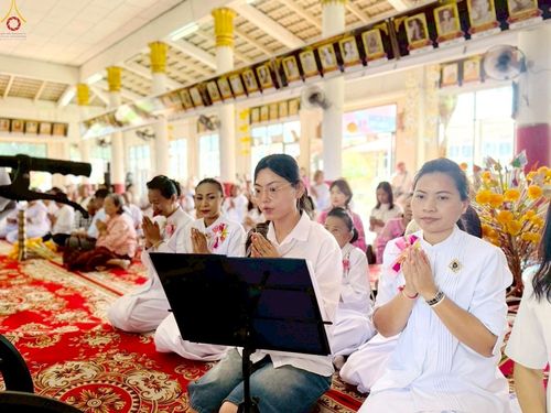 ภาพ No.270125:วันที่ 26 ตุลาคม พ.ศ. 2568 พิธีทอดกฐินสามัคคีทั่วไทย ณ วัดสระเกษ ต.หนองแวง อ.สมเด็จ จ.กาฬสินธุ์ โดยคณะศิษยานุศิษย์ บูชาธรรม 81 ปี หลวงพ่อธัมมชโย