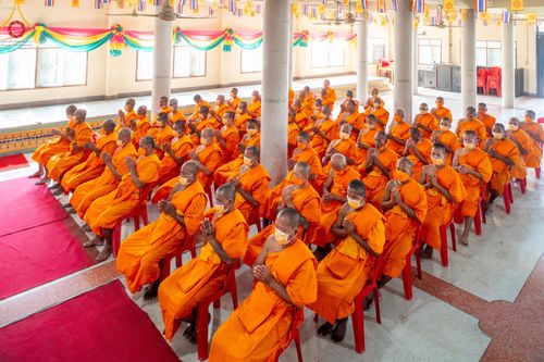 ภาพ No.106449:พิธีทอดผ้าป่าทำนุบำรุงศาสนสถาน ณ วัดใหม่พิบูลย์ผล ต.บางเลน อ.สองพี่น้อง จ.สุพรรณบุรี วันที่ 5 มกราคม พ.ศ. 2567