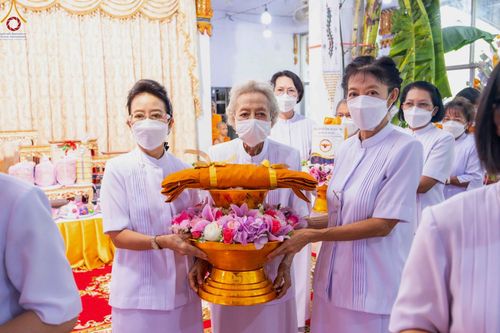 ภาพ No.91860:พิธีทอดกฐินสามัคคีทั่วไทย  ณ วัดบัวทอง  ต.บ้านปทุม อ.สามโคก จ.ปทุมธานี วันจันทร์ที่ 30 ตุลาคม พ.ศ. 2566