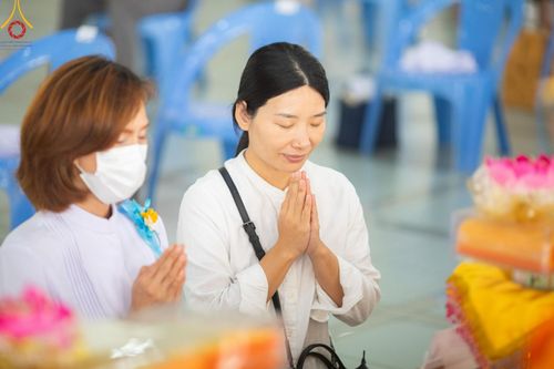 ภาพ No.212621:วันพฤหัสบดีที่ 20 มีนาคม พ.ศ. 2568 พิธีเจริญพระพุทธมนต์ เนื่องในอายุวัฒนมงคลครบ 74 ปี พระภาวนาธรรมวิเทศ วิ. (ภูเบศ ฌานาภิญโญ) ณ หอฉันคุณยายฯ วัดพระธรรมกาย