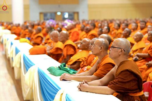 ภาพ No.219506:วันอังคารที่ 22 เมษายน พ.ศ. 2568 สัมมนาสงฆ์ เพื่อความมั่นคงและความเจริญรุ่งเรืองแห่งพระพุทธศาสนา  เนื่องในวันคุ้มครองโลก พิธีถวายมหาสังฆทานแด่คณะสงฆ์ 40,000 กว่าวัดทั่วประเทศ ณ วัดพระธรรมกาย จ.ปทุมธานี