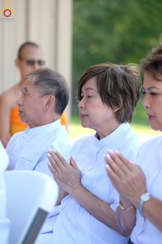 ภาพ No.142891:พิธีเจริญพระพุทธมนต์ โปรยรัตนชาติ เพื่อความเป็นสิริมงคล  ณ พื้นที่ก่อสร้างอาคารปฏิบัติธรรม “แก้วธรรมชัยรัตนอนันต์”  วัดพระธรรมกายเทนเนสซี ประเทศสหรัฐอเมริกา วันอังคารที่ 2 กรกฎาคม พ.ศ. 2567