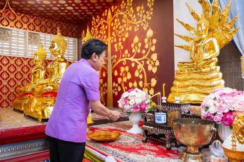 ภาพ No.94249:พิธีทอดกฐินสามัคคีทั่วไทย 5,000 วัด ณ วัดกล้าชอุ่ม จ.ปทุมธานี วันที่ 12 พฤศจิกายน พ.ศ. 2566