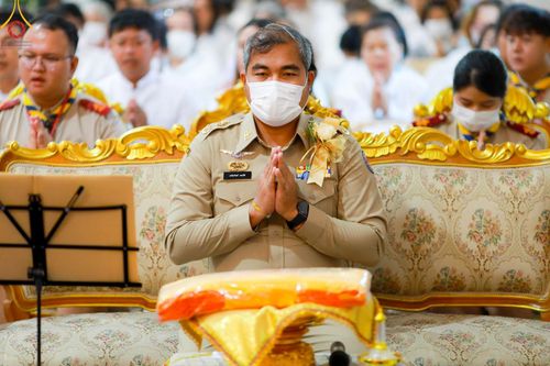 ภาพ No.113843:พิธีทอดผ้าป่าทำนุบำรุงศาสนสถาน ณ วัดบัวแก้วเกษร ต.ระแหง อ.ลาดหลุมแก้ว จ.ปทุมธานี วันที่ 17 มกราคม พ.ศ. 2567