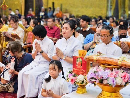 ภาพ No.163977:โครงการกฐินสามัคคีทั่วไทย 30,000 วัด บูชาธรรม 80 ปี หลวงพ่อธัมมชโย โดย คณะศิษยานุศิษย์วัดพระธรรมกาย ณ วัดไผ่ล้อม อ.เมือง จ.นครปฐม วันที่ 20 ตุลาคม พ.ศ. 2567