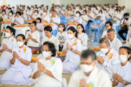 ภาพ No.100117:พิธีบุพเปตพลี  ครั้งที่ 143 วันที่ 27 พฤศจิกายน พ.ศ. 2566 วันพระ ขึ้น 15 ค่ำ เดือน 12 ณ หอฉันคุณยายอาจารย์ฯ วัดพระธรรมกาย