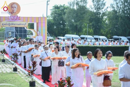 ภาพ No.270202:วันอาทิตย์ที่ 9 พฤศจิกายน พ.ศ. 2568 พิธีทอดผ้าป่าสร้างองค์พระเจดีย์สระบุรี สถาปนาองค์พระเจดีย์ เพื่อสร้างสันติภาพโลก ณ ศูนย์ปฏิบัติธรรมสระบุรี อ.พระพุทธบาท จ.สระบุรี
