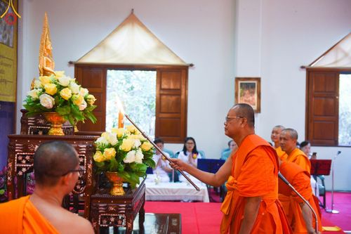 ภาพ No.102040:พิธีบรรพชาและอุปสมบทหมู่ธรรมทายาท ในโครงการอุปสมบทหมู่ รุ่นบูชาธรรมมหาปูชนียาจารย์ ณ วัดพระพุทธบาทราชวรมหาวิหาร และวัดนิคมวาสี อ.พระพุทธบาท จ.สระบุรี วันเสาร์ที่ 9 ธันวาคม พ.ศ. 2566