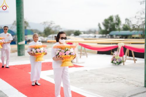 ภาพ No.123959:พิธีทอดผ้าป่า ปิดแผ่นทองค้ำฟ้า ครบรอบ 1 ปี สถาปนาอาคาร 80 ปี หลวงพ่อธัมมชโย ณ ศูนย์ปฏิบัติธรรมวิหารแดง ตำบลเจริญธรรม อำเภอวิหารแดง จ.สระบุรี วันที่ 18 กุมภาพันธ์ พ.ศ. 2567