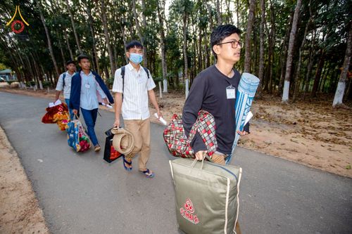 ภาพ No.75730:พิธีตัดปอยผม และ ปลงผมนาคธรรมทายาท ในโครงการบรรพชาสามเณรหมู่ครั้งที่ 3 วันที่ 9 กุมภาพันธ์ พ.ศ. 2566 ณ วัดเบงกาลี เมืองคากาจารี ประเทศบังกลาเทศ