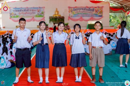 ภาพ No.271143:วันที่ 18 พฤศจิกายน พ.ศ. 2568 รวมพลังเด็กดี V-Star ผู้นำฟื้นฟูศีลธรรมโลก ประจำปี 2568 จังหวัดราชบุรี ณ ศูนย์อบรมเยาวชนผาสุกวนิช