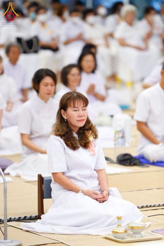 ภาพ No.128113:พิธีถวายภัตตาหารเป็นสังฆทาน แด่คณะพระธรรมยาตราฯ ในโครงการธรรมยาตราอัญเชิญพระบรมสารีริกธาตุ  ประดิษฐาน ณ มหารัตนเจดีย์สิริปทุมสวรรค์ อ.บางกล่ำ จ.สงขลา วันที่ 10 มีนาคม พ.ศ. 2567