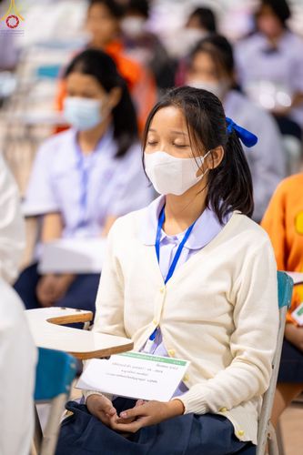 ภาพ No.104228:โครงการตอบปัญหาธรรมะทางก้าวหน้า ครั้งที่ 41 รอบชิงชนะเลิศระดับชาติ วันเสาร์ที่ 23 ธันวาคม พ.ศ. 2566 ณ ห้องแก้วสารพัดนึก วัดพระธรรมกาย จัดโดย ชมรมพุทธศาสตร์สากล