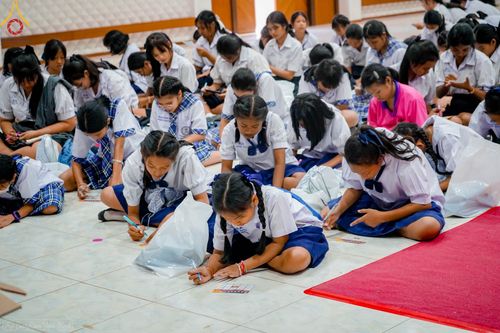 ภาพ No.105083:วันรวมพลังเด็กดี V-star ผู้นำฟื้นฟูศีลธรรมโลก จังหวัดภูเก็ต วันที่ 19 ธันวาคม พ.ศ. 2566 ณ โรงเรียนเมืองถลาง จ.ภูเก็ต