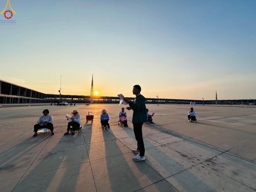 ภาพ No.61311:V.36 ทุ่มเทเพื่อพ่อ 80 ปี ภาพการเตรียมงานของหน่วยงานต่างๆ เพื่อพิธีฉลองอายุวัฒนมงคล 80 ปี หลวงพ่อธัมมชโย และรับถวายมหาสังฆทาน 10,000 กว่าวัดทั่วประเทศ ในวันคุ้มครองโลก จันทร์ที่ 22 เมษายน พ.ศ.2567