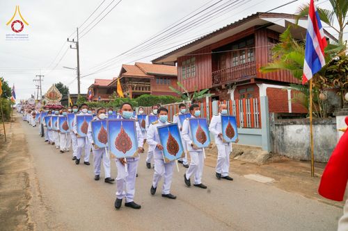ภาพ No.76295:พิธีต้อนรับสัญญาบัตร - พัดยศ   พระวชิรกิจโสภณ  ณ อุโบสถวัดบ้านขุน ตำบลบ่อหลวง อำเภอฮอด จังหวัดเชียงใหม่ วันศุกร์ที่ ๑๗ เดือน กุมภาพันธ์ พุทธศักราช ๒๕๖๖