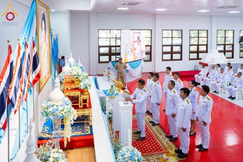 ภาพ No.237698:พิธีถวายเครื่องราชสักการะและวางพานพุ่ม และพิธีจุดเทียนถวายพระพรชัยมงคล เนื่องในโอกาสวันเฉลิมพระชนมพรรษา สมเด็จพระนางเจ้าสิริกิติ์ พระบรมราชินีนาถ พระบรมราชชนนีพันปีหลวง วันอังคารที่ 12 สิงหาคม พ.ศ. 2568  ณ อาคารปลูกศรัทธา 2 วัดพระธรรมกาย