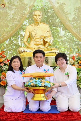 ภาพ No.76845:พิธีทอดผ้าป่าแก้วสำเร็จ เพื่อปูพื้นอาคารอเนกประสงค์ทั้ง 4 หลัง วันอาทิตย์ที่ 26 กุมภาพันธ์ พ.ศ. 2566 ณ ศูนย์ปฏิบัติธรรมนานาชาติเบตง จ.ยะลา