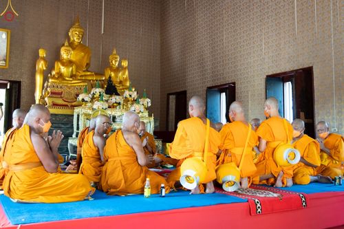 ภาพ No.66355:พิธีอุปสมบทวัดวรนายกรังสรรค์เจติยบรรพตาราม อ.บางปะหัน จ.พระนครศรีอยุธยา รับบุญจัดงานโดยศูนย์อบรมเยาวชนบางปะหัน และสำนักศรัทธาภิบาล เมื่อวันที่ 7 ธันวาคม พ.ศ. 2565