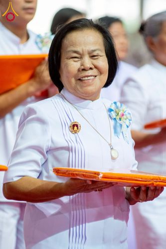 ภาพ No.215611:วันอาทิตย์ต้นเดือนที่ 6 เมษายน พ.ศ. 2568 ขบวนอัญเชิญผ้าป่าสมทบ มหาสังฆทาน 40,000 กว่าวัดทั่วประเทศ ณ สภาธรรมกายสากล วัดพระธรรมกาย