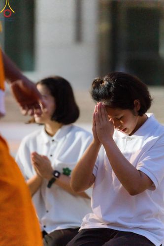 ภาพ No.120536:พิธีต้อนรับพระธรรมยาตรา ในโครงการธรรมยาตรา กตัญญูบูชา มหาปูชนียาจารย์ พระมงคลเทพมุนี(สด จนฺทสโร) พระผู้ปราบมาร อนุสรณ์สถาน 7 แห่ง ปีที่ 12 วันที่ 28 มกราคม พ.ศ. 2567 ณ วัดพระธรรมกาย จ.ปทุมธานี (ชุดที่ 2)