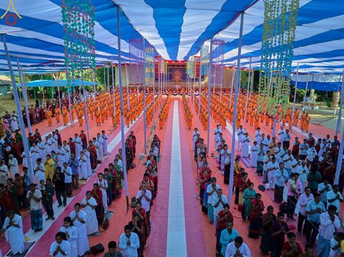 ภาพ No.64701:พิธีบรรพชาสามเณร โครงการบรรพชาสามเณร 500 รูป ประเทศบังกลาเทศ วันที่ 22 พฤศจิกายน พ.ศ. 2565