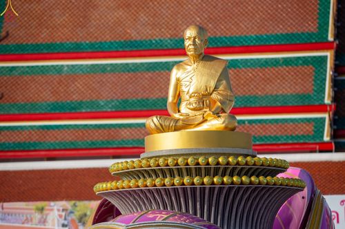 ภาพ No.70722:พิธีต้อนรับพระธรรมยาตรา ในโครงการธรรมยาตรากตัญญูบูชา มหาปูชนียาจารย์ พระมงคลเทพมุนี(สด จนฺทสโร) พระผู้ปราบมาร อนุสรณ์สถาน 7 แห่ง ปีที่ 11 วันที่ 14 มกราคม พ.ศ. 2566 ณ อนุสรณ์สถานลำดับที่ 3 สถานที่เกิดในเพศสมณะ วัดสองพี่น้อง อ.สองพี่น้อง จ.สุพรรณบุรี