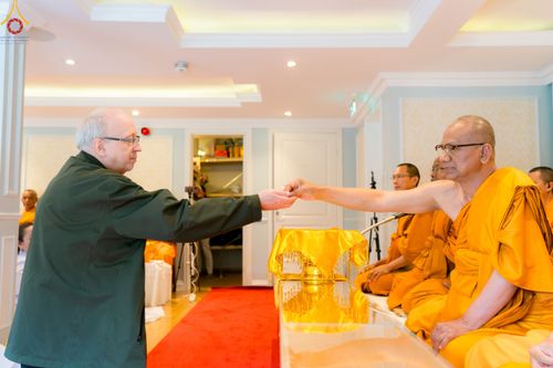 ภาพ No.85605:พิธีทอดผ้าป่าฉลองวัดพระธรรมกายเอกเกอร์ซุน  ในโอกาสสถาปนาครบรอบ 7 ปี  วันอาทิตย์ที่ 30 กรกฎาคม พ.ศ.2566 ณ วัดพระธรรมกายเอกเกอร์ซุน ประเทศนอร์เวย์