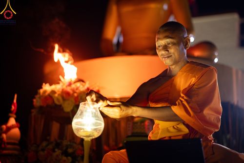 ภาพ No.314311:วันอังคารที่ 17 มีนาคม พ.ศ. 2569 พิธีจุดประทีปเป็นพุทธบูชา ณ วิหารมายาเทวี ลุมพินี ประเทศเนปาล