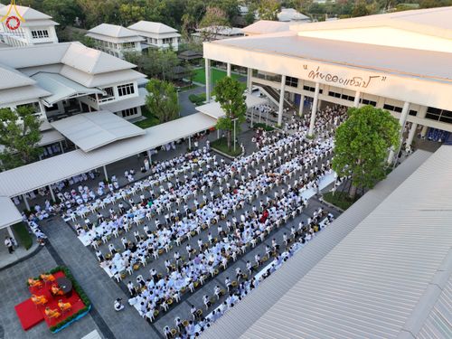 ภาพ No.78404:พิธีตัดปอยผม โครงการหน่อแก้วเปรียญธรรมรุ่นที่ 11  วันที่ 26 มีนาคม พ.ศ.2566  ณ หมู่กุฏิสามเณร อาคารค่ายจองแชมป์ วัดพระธรรมกาย